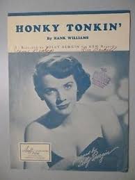 Details About Honky Tonkin Sheet Music Polly Burgin Hank Williams 1948 Country 14 Hit