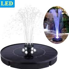 There's a wide range of solar fountain pumps that are able to transfer the sun's energy into electricity, while automatically driving the quantity and direction of the water. Buy Solar Garden Fountain Pump Solar Panel Fountains Water Pump Outdoor Solar Panel Pump At Affordable Prices Free Shipping Real Reviews With Photos Joom
