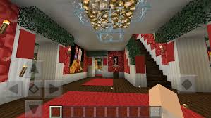 Colonial Christmas House Foyer Minecraft Interior Design Architecture Houses Foyer Christmas Minecraft Christmas Minecraft Designs Minecraft Decorations