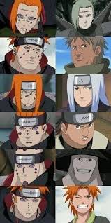 The Identities Of The Pains Naruto Shippuden Anime Anime Naruto Shippuden Sasuke