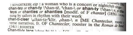 I like spelling things the american way because that's how i was raised reading/writing. Sorry But The Preferred Spelling Is Sea Chantey Washingtonian Dc