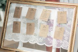 Einzelne bilderrahmen, angereichert mit dekoelementen, inspirierenden sprüchen, fotos des brautpaares oder historischen aufnahmen aus. Hochzeitsdekoration Hochzeit Bilderrahmen Dekoration Sitzplan Ausgeschmuckt