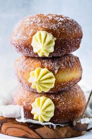 Bavarian Cream Donuts Bavarian Cream Donuts Pastry Cream Filling Bavarian Cream Homemade Donuts Recipe