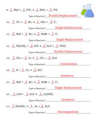 Fill in the blanks with the most appropriate term: Balancing Chemical Reactions Worksheet Set By Chemistry Wiz Tpt