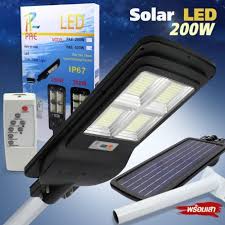 Realizat din abs si metal. Proiector 90w Cu Panou Solar Senzor De Miscare Si Telecomanda Proiector 90w