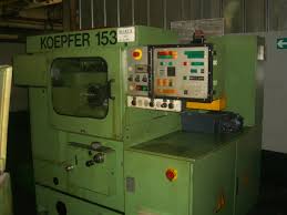 Chain wheels, gear hobbing machines, gear hobbing, koepfer, milling. Koepfer 153b Horizontal Zahnrad Abwalzfrasmaschinen Gebrauchte Maschinen Exapro