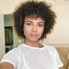 Perfect Shape Afro Love It Afro Hairstyles Short Curly Hair Natural Hair Styles