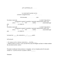 » model de plan de marketing solicitat pentru accesarea. Model De Act Aditional De Reziliere Contract Individual De Munca