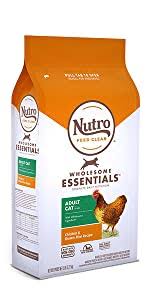 This page contains affiliate links. Amazon Com Nutro Wholesome Essentials Adult Indoor Natural Dry Cat Food For Healthy Weight Farm Raised Chicken Brown Rice Recipe 14 Lb Bag Pet Supplies