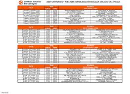 Οι «ερυθρόλευκοι» ξεκινούν πρώτοι την. Euroleague To Programma Ths Sezon 2019 2020 Sportime Gr