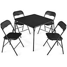 Giantex 5 Piece Kitchen Dining Table Set With Glass Table Top Leather Padded 4 Chairs And Me Card Table And Chairs Table And Chair Sets Dining Table In Kitchen