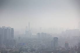 위에서 본 서울 한국 시가지 거리풍경 스모그 예쁜 공기와 에콜로지의 문제 - 환경오염의 스톡 포토나 화상을 다수 준비 - 환경오염, 바람, 한국 - iStock 씨