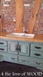 Beautiful Workshop Sink Made From An Old Dresser Dresser Sink Kitchen Kitchen Sink Diy Diy Kitchen Sink Cabinet