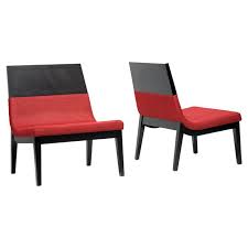Prezna Accent Chair Set Of 2 33 75 H X 28 25 W X 27 D Modern Accent Chair Red Accent Chair Modern Side Chairs