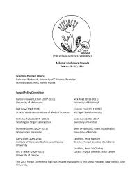 Cari info loker solo terbaru ? Program Book 27th Fungal Genetics Conference
