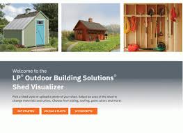 We're pleased to offer free online paint visualizer software here. Lp Outdoor Building Solutions Launches Virtual Shed Experience Hbs Dealer