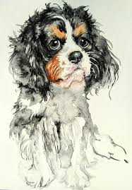 Maybe you would like to learn more about one of these? Cavalier King Charles Spaniel Puppy Painting By Daniela Vasileva Saatchi Art