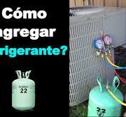 Cómo agregar refrigerante a un aire acondicionado?
