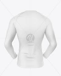 Download Long Sleeve Compression T Shirt Mockup In Apparel Mockups On Yellow Images Object Mockups