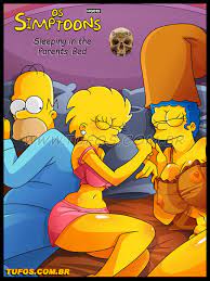 croc] - The Simpsons 15- Sleeping in the parent's bed (the simpsons) porn  comic. Big breasts porn comics.