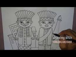 Contoh gambar gambar tugu monas untuk. Gambar Mewarnai Sketsa Monas