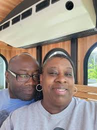 My safe place is in my husband's arms.