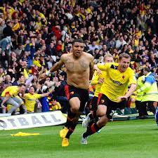 Troy matthew deeney is an english professional footballer who plays as a striker for and captains premier league club watford. Deeney Seals Watford Final Play Off Place After Astonishing Finish Eurosport