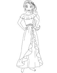 Maybe you would like to learn more about one of these? Elena Of Avalor Coloring Pages For Elena Lovers Disney Princess Coloring Home