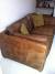 Beige Leather Couch