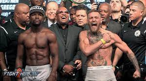 Floyd ''money'' mayweather || highlights/knockouts. Mayweather Vs Mcgregor Weigh In Und Face To Face