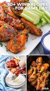 Below we share how we make them, how long to bake stir mayonnaise, sour cream, blue cheese, and parsley together in a bowl. 35 Next Level Chicken Wing Recipes Made For Super Bowl Sunday Chicken Wing Recipes Easy Chicken Wing Recipes Chicken Wings Recipe Oven