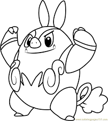 Each pokemon character has their name below the sheet. Pignite Pokemon Coloring Page For Kids Free Pokemon Printable Coloring Pages Online For Kids Coloringpages101 Com Coloring Pages For Kids
