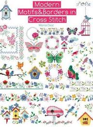 Mengapa tidak menambahkan border ke cross stitch anda? Modern Motifs Borders In Cross Stitch Maria Diaz Book In Stock Buy Now At Mighty Ape Nz