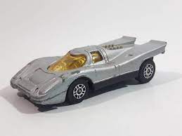 Vintage Corgi Juniors Growlers Porsche 917 Silver Die Cast Toy Car Vehicle Toy Car Diecast Porsche 917