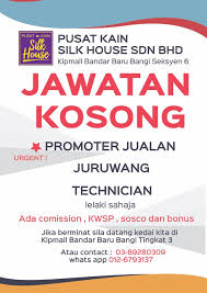 Tercatat dalam bulan jun 2021 iklan jawatan kosong di kedai buku popular ini, lebih dari 1000 orang mencari infonya. Jawatan Kosong Jawatan Kosong Di Bandar Baru Bangi Facebook