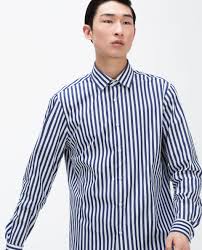 Blue Wide Striped Shirt View All Shirts Man Men Shirt Style Mens Shirts Shirts