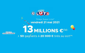 Les superstitions du vendredi 13 sont nombreuses, les certitudes sur ses origines le sont moins. Le Resultat Du Super Loto Du Vendredi 21 Mai 2021 Jackpot Anniversaire Le Parisien