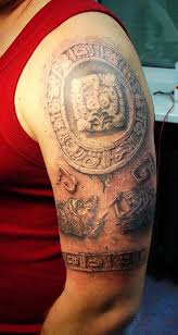 One of the most popular aztec tattoos is the aztec eagle, which represents courage, strength, bravery, and power. 25 Best Aztec Tattoos Designs Aztec Tattoos Aztec Tribal Tattoos Aztec Tattoo