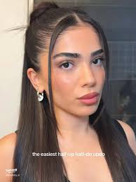 Master the Easiest Half-Up Half-Down Updo for Glam Days