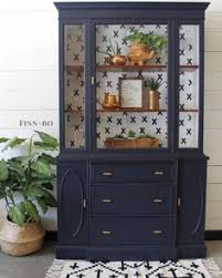 Coastal Blue China Cabinet Painted China Cabinets Blue China Cabinet China Cabinet