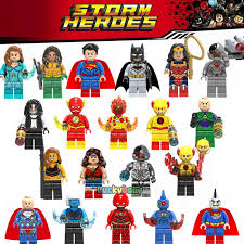 Justice league unlimited fan collection. Legoing Dc Justice League Minifigures Batman Superman Wonder Woman Aquaman Flash Super Heroes Building Blocks Toys For Children Shopee Malaysia
