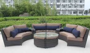 New upholstery with giacometti style fabric. Patio Furniture Rattan Modular Sofa Set With Table 0088 China Modular Sofa Patio Furniture Made In China Com