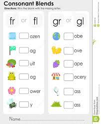 Blends Worksheets Consonant Blends Worksheets Phonics Worksheets