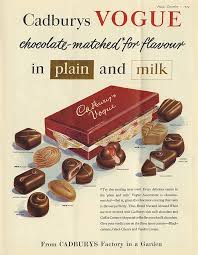 Cadbury S Vogue Chocolates Vintage Candy Food Ads Chocolate