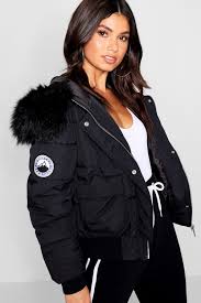 Pin By Kaitlin Brace On Outfits Puffer Coat With Fur Puffer Coat Fur Hood Fur Hood Jacket