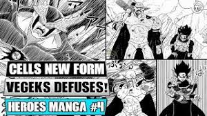 It is preceded by the androids saga succeeded by the majin buu saga. Dragon Ball Heroes Manga Chapter 4 Cell X Vs Vegeks A New Potara Fusion Demon God Gravy Attacks Youtube