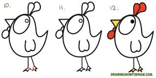 But one of the most important things to remember when drawing for the first time is to practice. Chicken Cartoon For Kids Chicken Cartoon