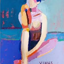 The Art Of Venus | Art | Colorful Thinker 8x Art Print Abstract Impression  Figure Study Portrait Signed | Poshmark