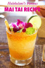 The Famous Halekulani Mai Tai Recipe Pizzazzerie Mai Tai Recipe Recipes Hawaiian Drinks