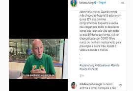 Segundo reportagem da folha de s. Luciano Hang Diz Que Tratamento Precoce Poderia Ter Salvado Mae Morta Por Covid Coronavirus Sbt News
